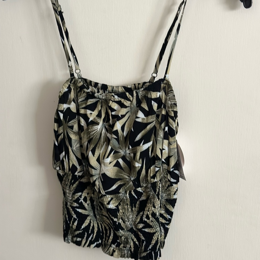 Tropical crop shirt